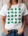 Lucky Clovers St Patrick's Graphic Tee