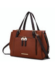 MKF Elise Color-block Satchel Bag by Mia k