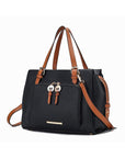 MKF Elise Color-block Satchel Bag by Mia k