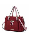 MKF Elise Color-block Satchel Bag by Mia k