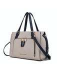 MKF Elise Color-block Satchel Bag by Mia k