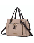 MKF Elise Color-block Satchel Bag by Mia k