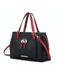 MKF Elise Color-block Satchel Bag by Mia k