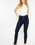 Kan Can USA Curvy Fit High Rise Super Skinny Jeans