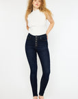 Kan Can USA Curvy Fit High Rise Super Skinny Jeans