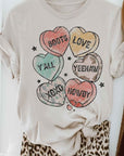 Valentine Candy Western Country Graphic Tee