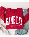 Here For The Snacks Game Day PLUS Sweatshirt