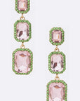 Crystal Drop Statement Earrings