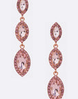 Crystal Drop Statement Earrings