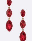 Crystal Drop Statement Earrings