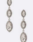 Crystal Drop Statement Earrings