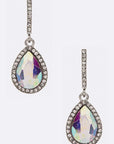 Crystal Pearshape Iconic Earrings