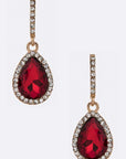 Crystal Pearshape Iconic Earrings