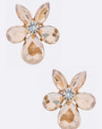 Crystal Flower Iconic Earrings