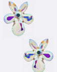 Crystal Flower Iconic Earrings