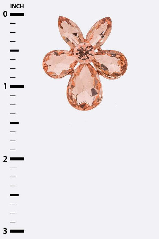 Crystal Flower Iconic Earrings