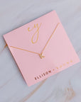 Understated Beauty Initial Necklace