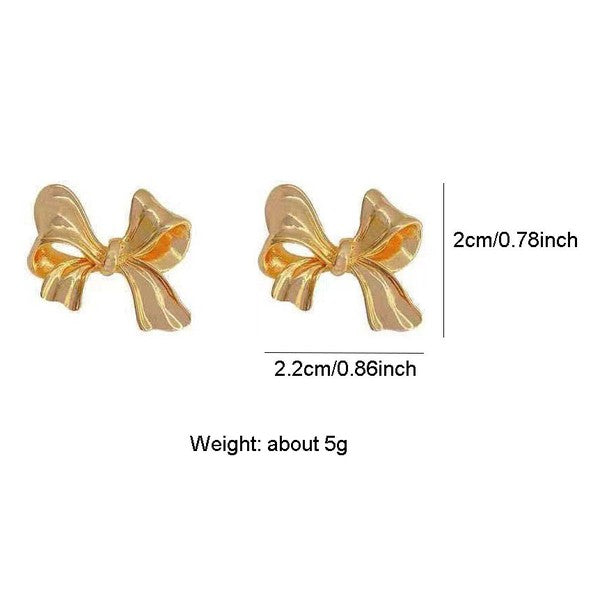 Miss Sparkling Bow earrings