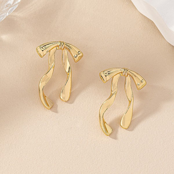 Miss Sparkling Bow earrings