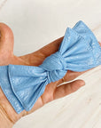 Patent Double Bow Hair Clip