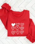 Nine Heart Valentine Sweatshirt