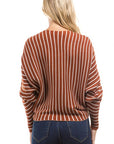 Hope Horizon Brown Stripe Sweater