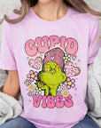 Cupid Vibes Short Sleeve Graphic Tee Valentines