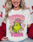 Cupid Vibes Short Sleeve Graphic Tee Valentines