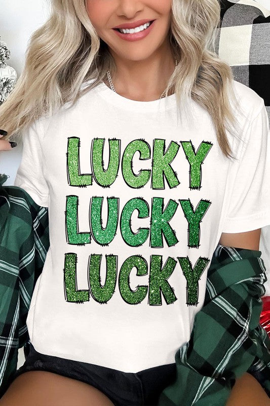 Lucky Graphic Tee Shirt