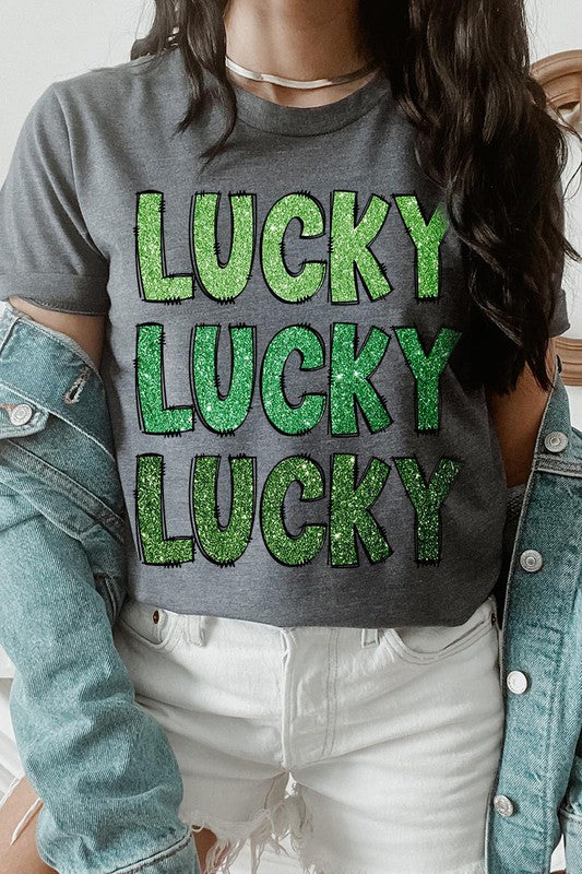 Lucky Graphic Tee Shirt