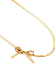 Bow Necklace