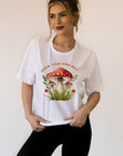 Grow Your Own Way Mushroom Graphic Tee