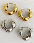 Beautifully Volumized Hoop Earrings