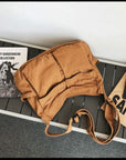 Nova Oversize Canvas Messenger Bag