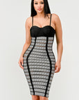 Athina Maze Enigma Bodycon Dress