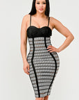 Athina Maze Enigma Bodycon Dress