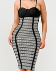 Athina Maze Enigma Bodycon Dress