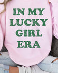 In My Lucky Girl Era St Patrick Graphic Sweatshirt