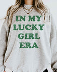 In My Lucky Girl Era St Patrick Graphic Sweatshirt