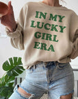 In My Lucky Girl Era St Patrick Graphic Sweatshirt