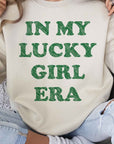 In My Lucky Girl Era St Patrick Graphic Sweatshirt