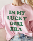 In My Lucky Girl Era St Patrick Graphic Sweatshirt