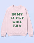 In My Lucky Girl Era St. Patrick's Oversized Sweatshirt