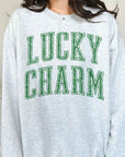 Lucky Charm St Patrick's Graphic Sweatshirt