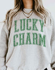 Lucky Charm St Patrick's Graphic Sweatshirt