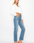 Artemis Vintage Tummy Control High Rise Straight Jeans