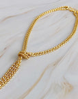Wow Y Drop Chain Necklace
