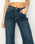 Artemis Vintage High Rise Relaxed Wide Leg Jeans