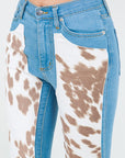 GJG Denim Rodeo Bell Bottom Jean in Light Denim