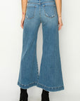 Artemis Vintage High Rise Crop Palazzo Jeans